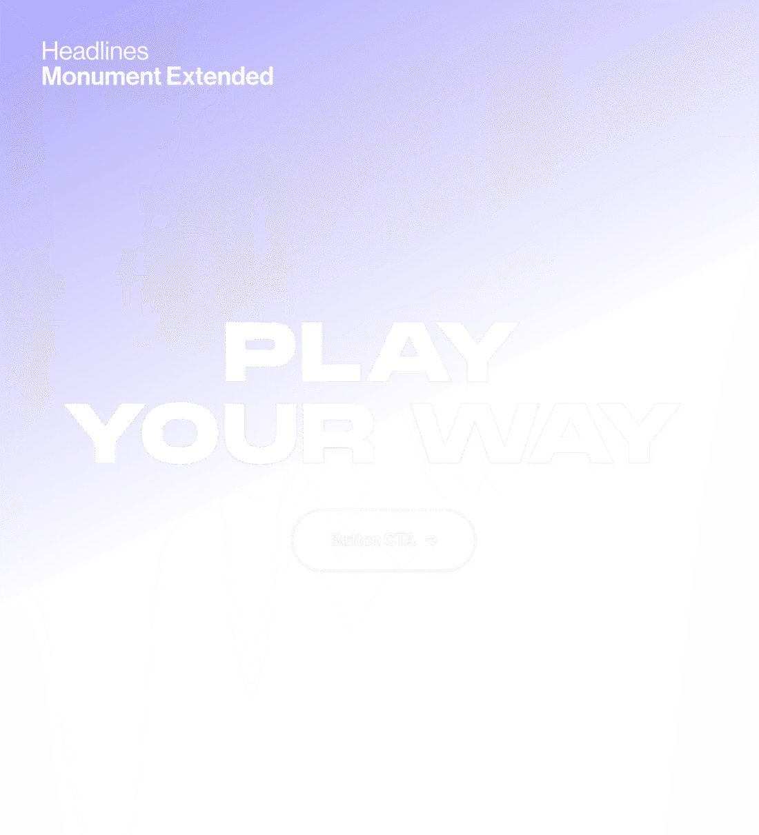 DC mock up level infinite CTA template