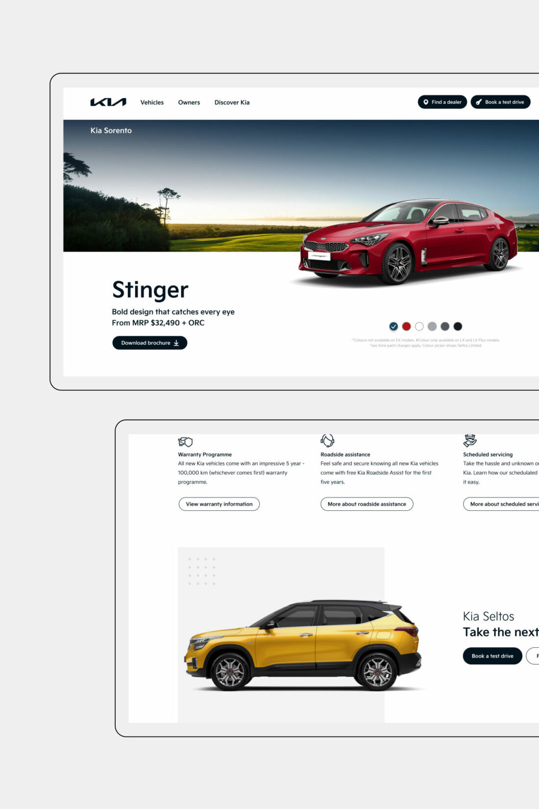 kia_website_case_study_desktop_mobile_interface_mockups
